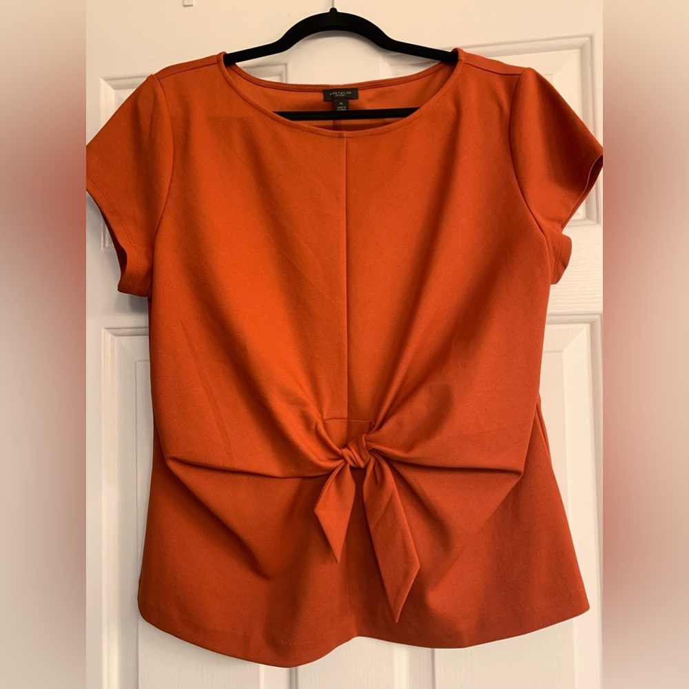 Short sleeve too with knitted front